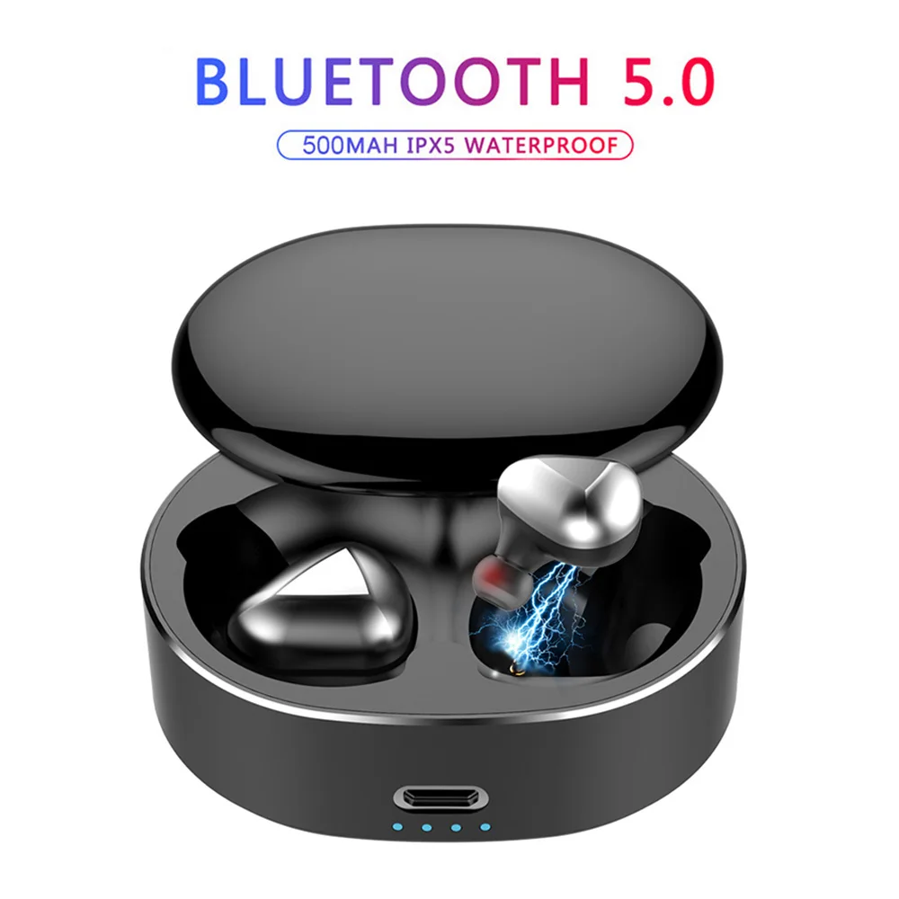 Беспроводные наушники Super Bass Bluetooth 5 0 водонепроницаемые стереонаушники 6D