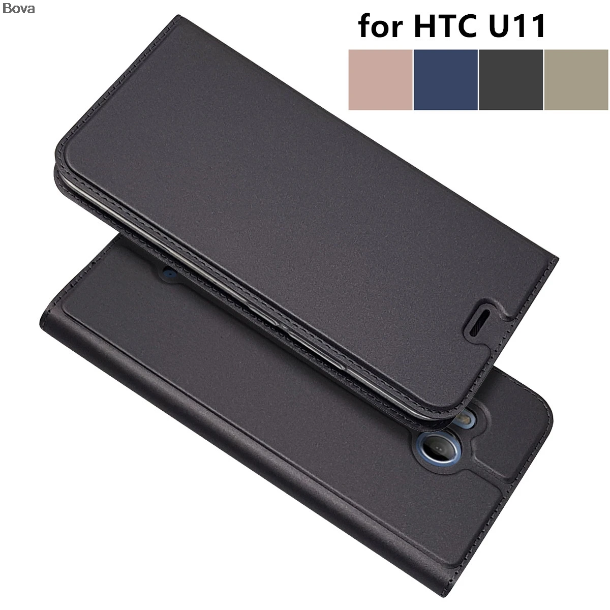 Ультратонкий Магнитный чехол книжка для HTC U11 Ocean с магнитной адсорбционной
