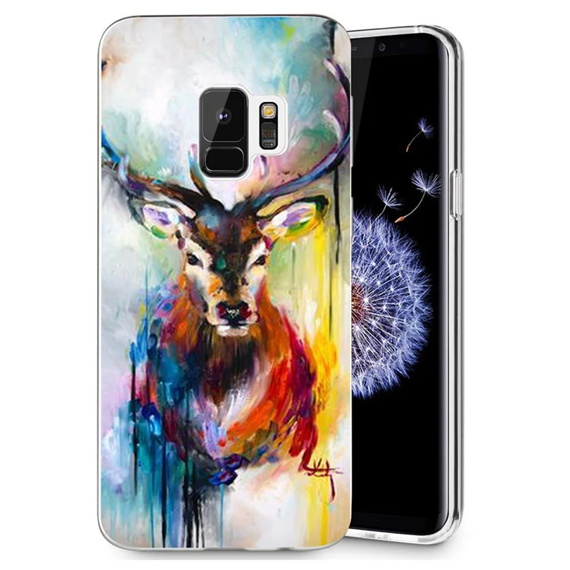 Мягкий чехол TPU для Fundas samsung Galaxy S9 coque плюс силиконовый Прозрачный телефона G015 |