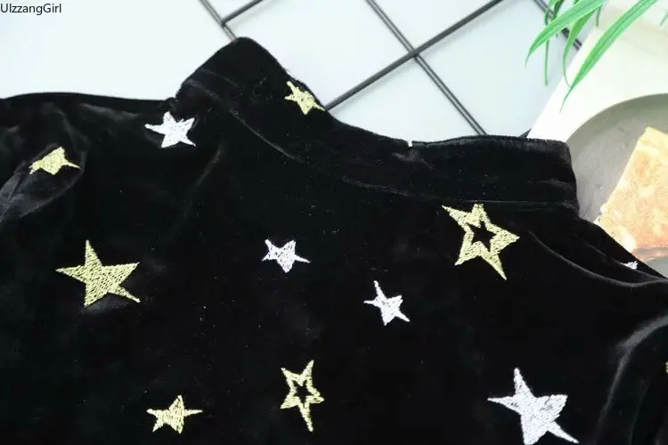 Женская футболка с вышивкой Галактики звезды сексуальная водолазка готический