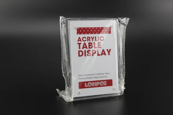 105*70 мм L Сильный магнитный знак Стенд дисплея акриловый вертикальный стол