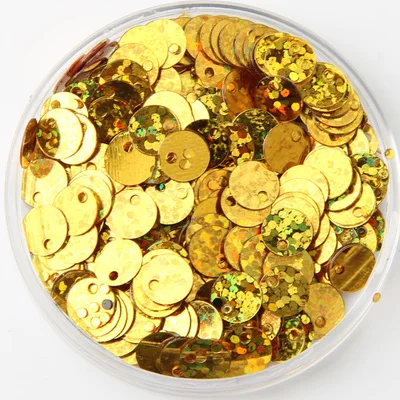 ISequins 600 шт 6 мм лазерной блесток Lentejuelas Para Manualidades DIY швейная фурнитура ПВХ блестка