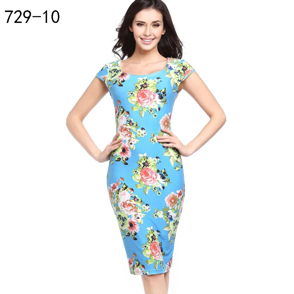 Женское облегающее платье-карандаш в горошек вечерние платья стиле ретро с