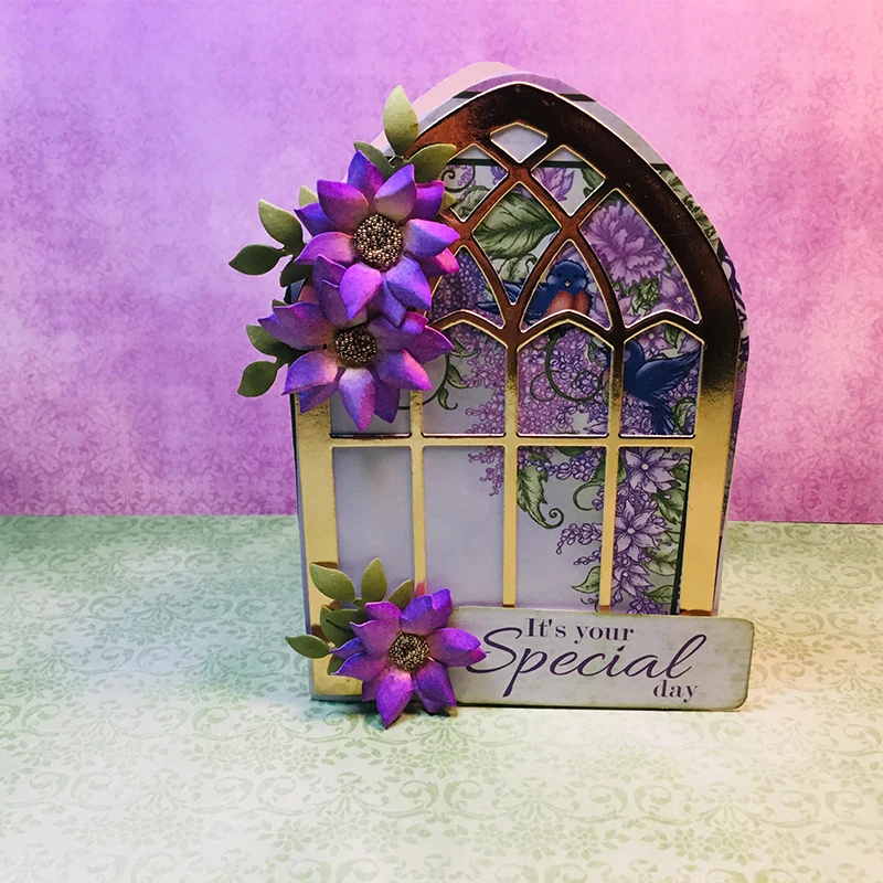 Трафареты Nicole's Design для высечки коттеджа металлические штампы сделай сам