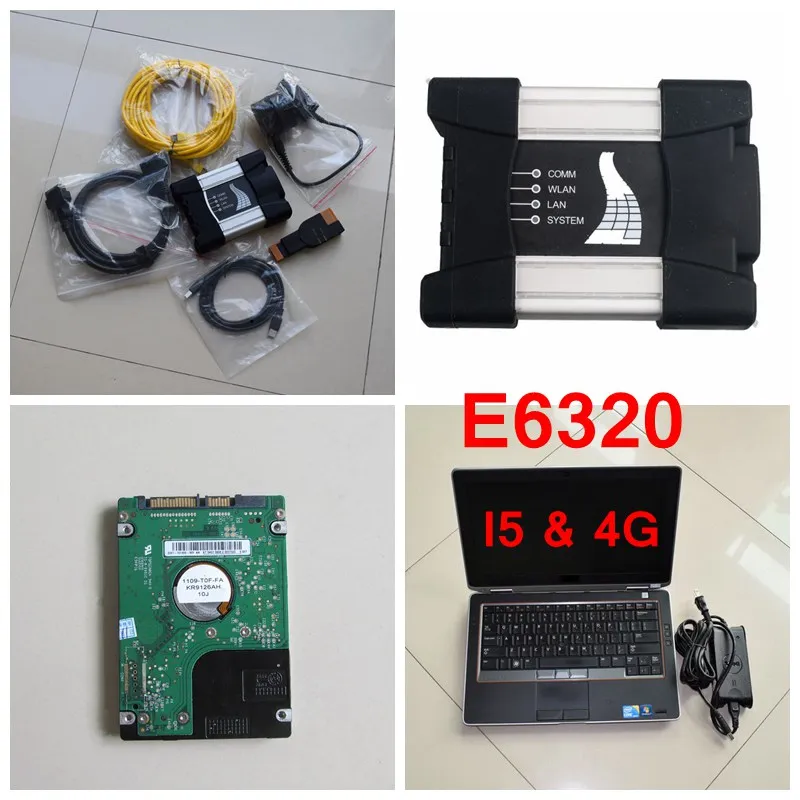 Для ноутбука BMW ICOM Next A B C + I5 E6320 HDD полный комплект 2021 для A2 ista d 4 27 p 3 68 интерфейс