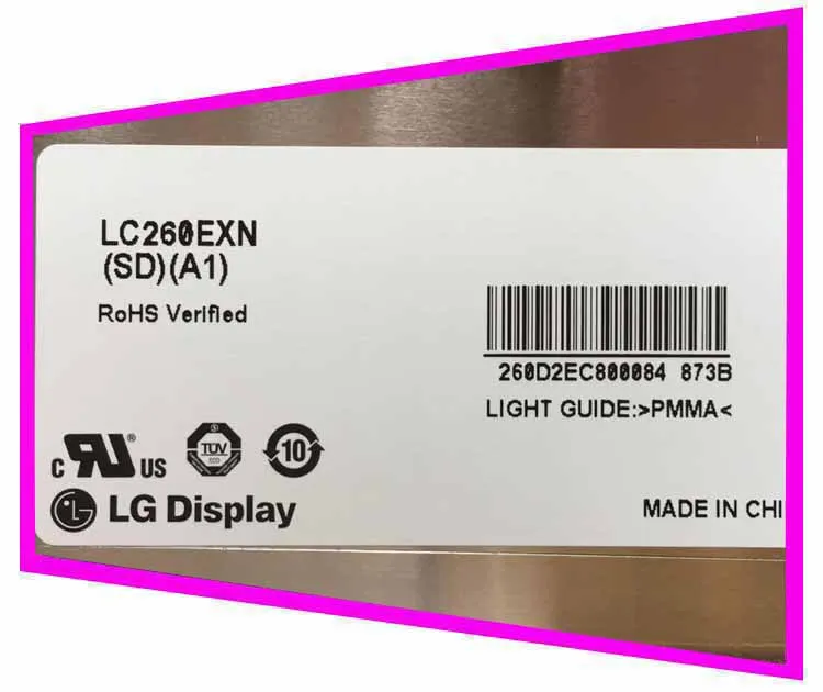 Оригинал + LC260EXN-SDA1 LC260EXN SDA1 26 0 &quotдюймовый ЖК-дисплей панель экран один год