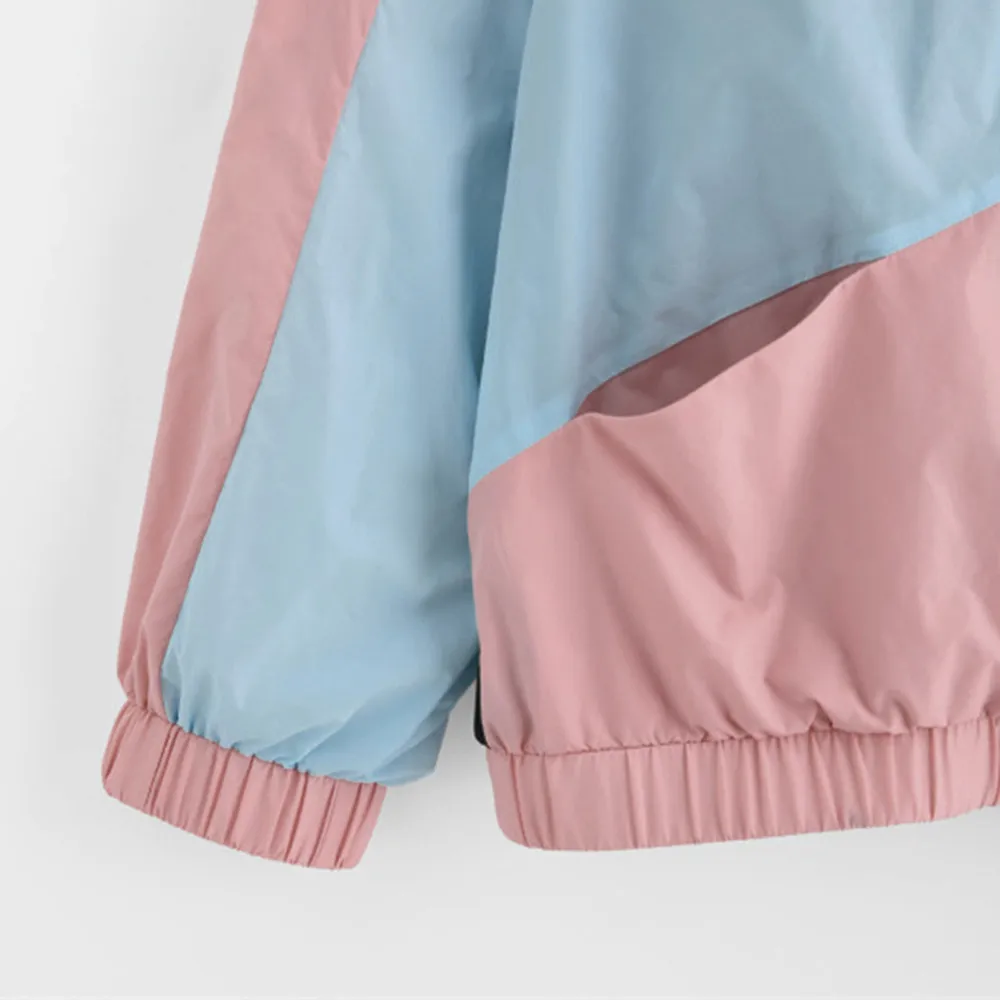 Зимняя Осенняя Женская куртка с длинным рукавом в стиле пэчворк повседневные