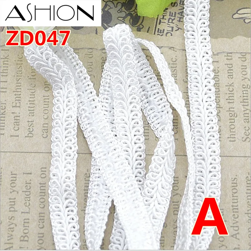 Ширина 11 мм черно белая смешанная цветная Полиэстеровая гофрированная плетеная