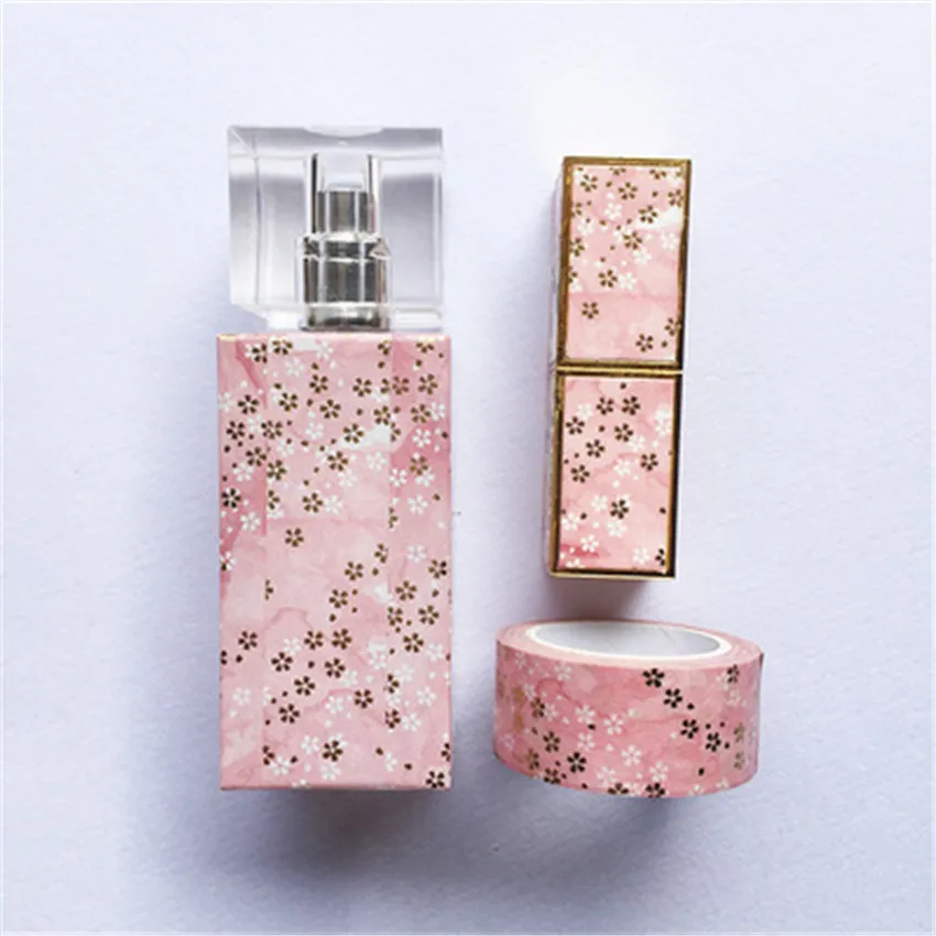 Набор декоративного скотча Васи в виде пули для помады вишни клейкая лента