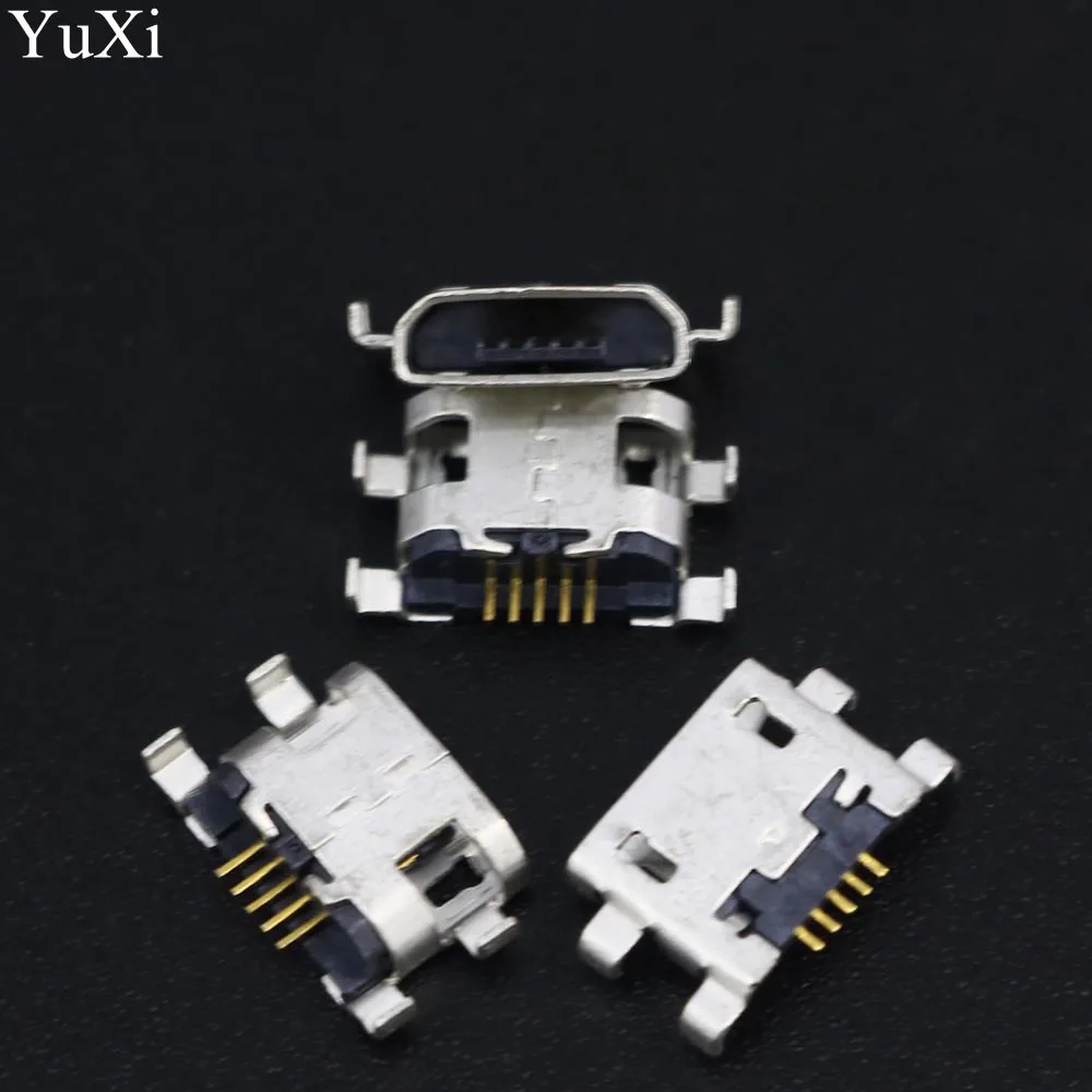 YuXi 10 шт./лот USB разъем для Xiaomi Redmi 3 красный mi 2A 3S Note зарядный порт|Соединители| |