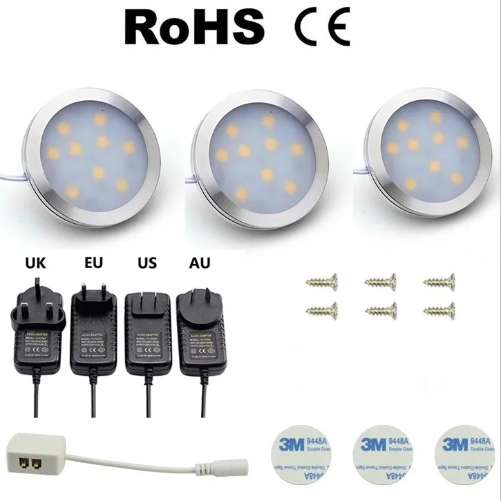 Фонари светодиодные 6 шт. с беспроводным радиочастотным пультом дистанционного