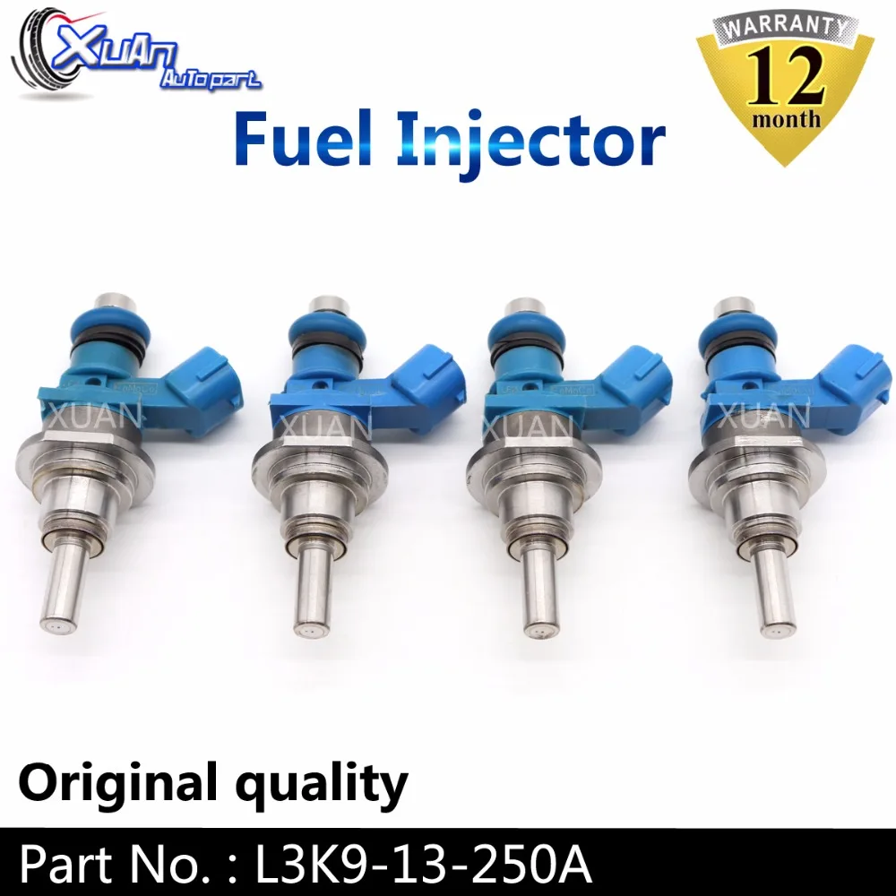Сюань Топливная форсунка L3K9-13-250A L3K913250A для Mazda 3 6 CX-7 2.3L Turbo 2006-2013 E7T20171 L3K9 13 250 4G2143 E7T20271