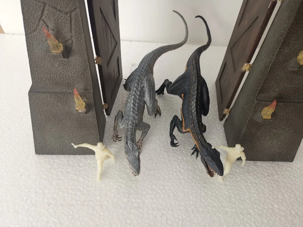Nanmu 1:35 Bereserker Raptor Velociraptor Фигурка Статуя животное Юрского периода Динозавр Модель