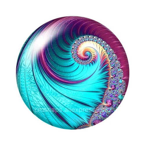 Fashion Beauty Rotating patterns 10pcs 12mm/18mm/20mm/25mm Round photo glass cabochon demo flat back Making findings ZB0994 | Украшения и