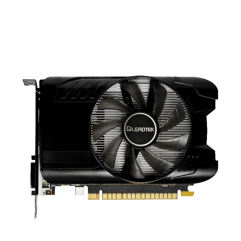 Leadtek GTX 1050Ti 4G GDDR5 один вентилятор Apex игровая графика Itx короткая карта