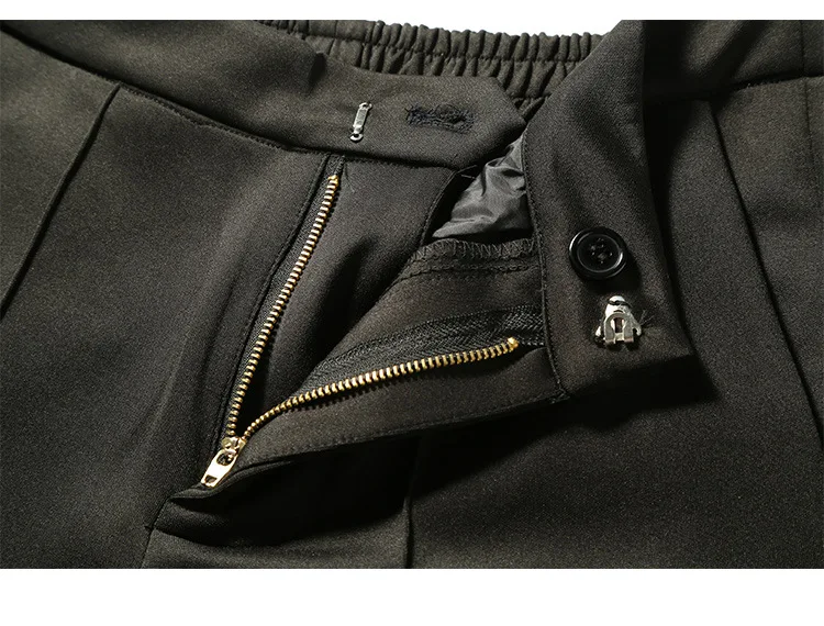 Новые модные брюки мужчины 2017 сезон: весна–лето простой ретро леггинсы карманы