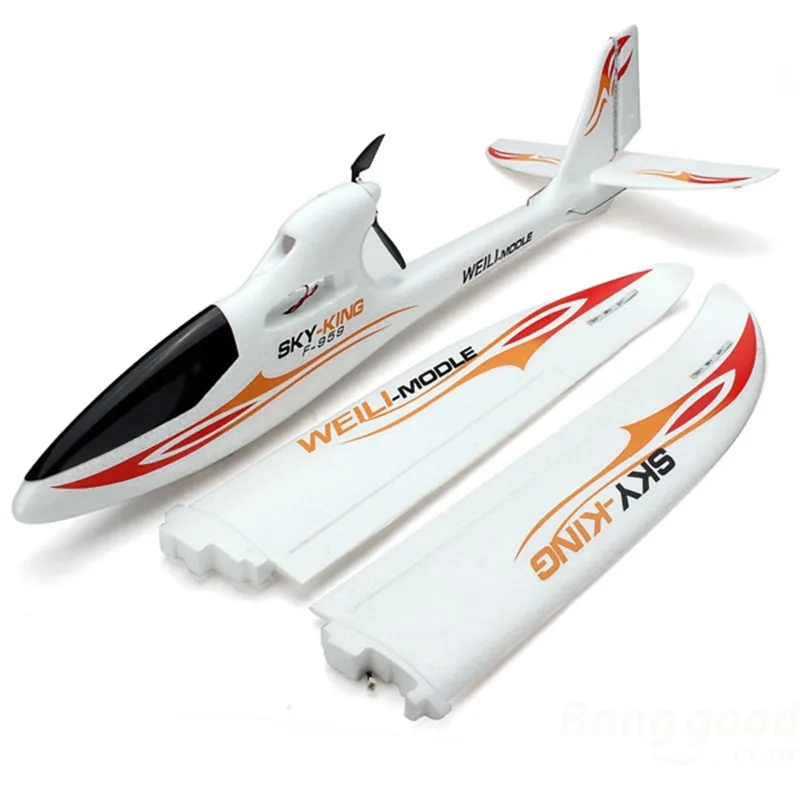 WLtoys F959 2 4G 3CH 750 мм размах крыльев RC пульт дистанционного управления модель
