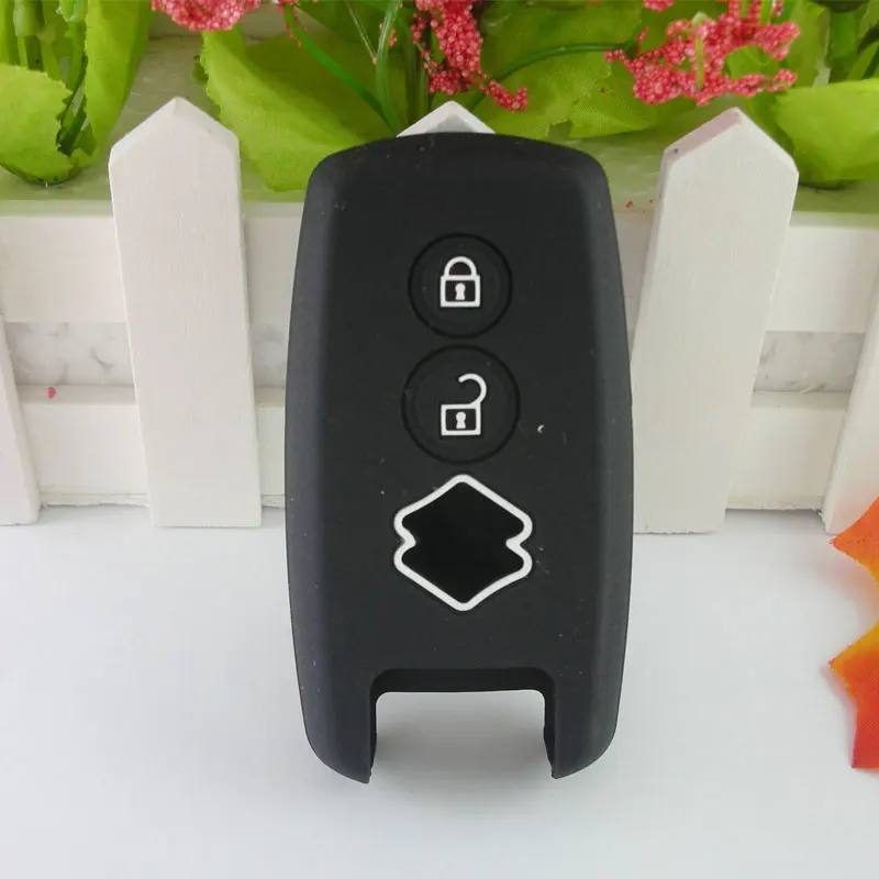 Чехол для ключей автомобиля силиконовый 2 кнопочный чехол Suzuki Swift SX4 брелка с