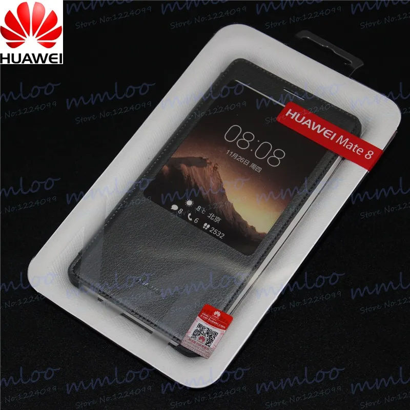 Официальный кожаный чехол-книжка для huawei Ascend mate 8 mate 8/поставляется с коробкой