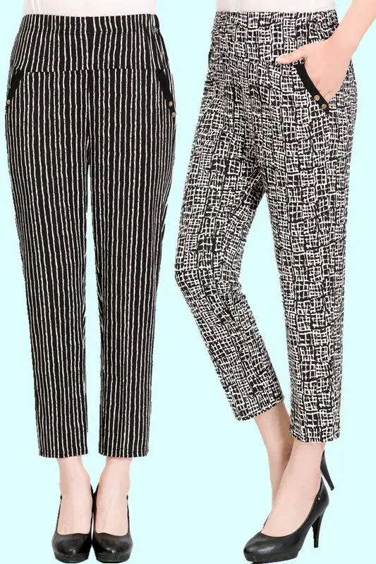 Брюки султанки женские с завышенной талией повседневные штаны для танцев