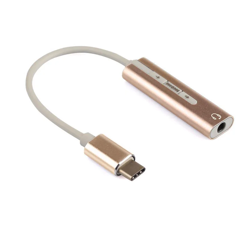 USB C 3 1 Тип звуковая карта до 5 мм AUX стерео разъем для наушников адаптер внешний