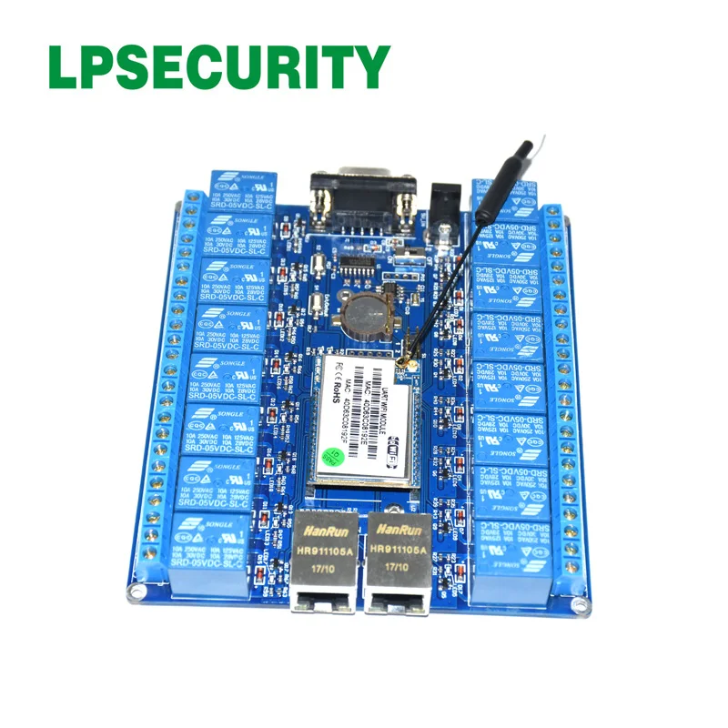 

HLK-SW16K 16 Channel LAN WAN WiFi Relay board controller /WiFi Relay Module/wireless remote control smart home relay switch