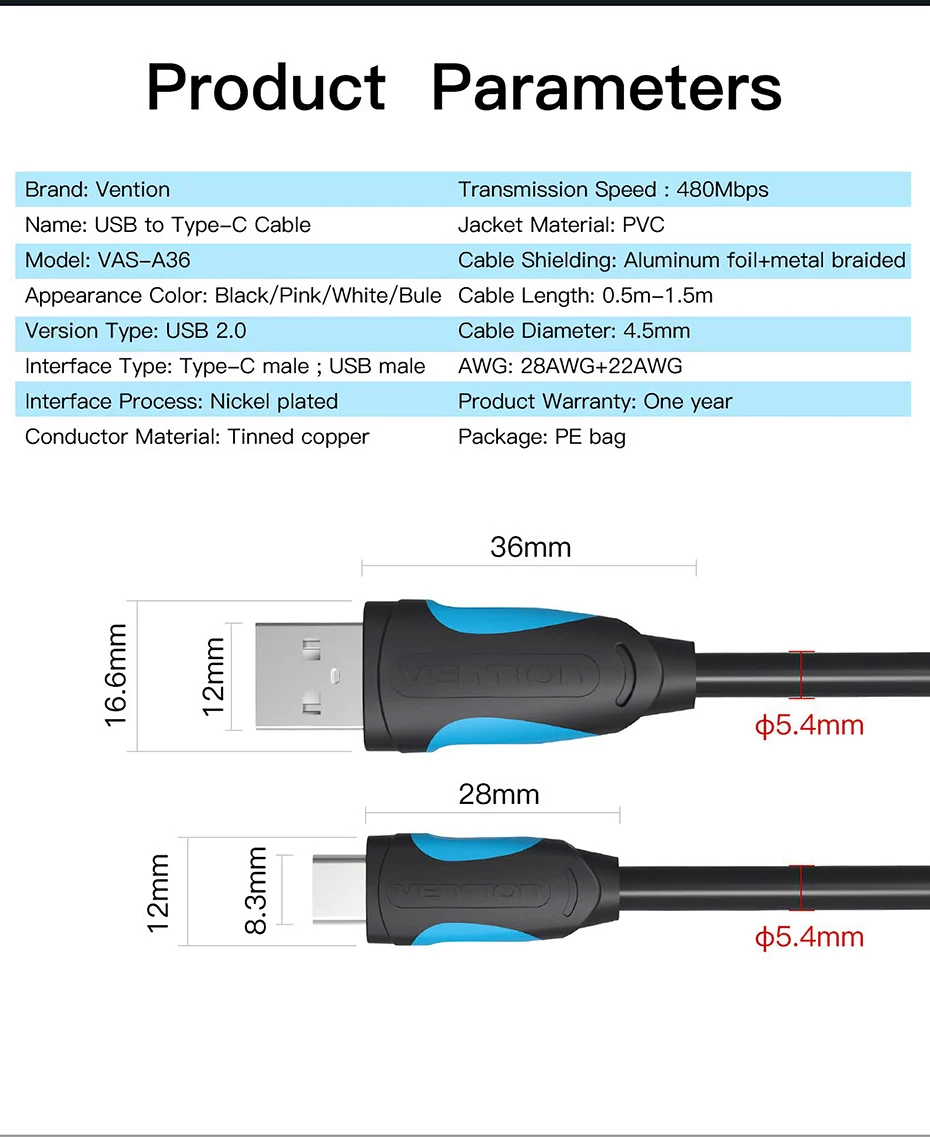 Кабель Vention USB C кабель usb type C 3A USB 3,1 кабель для быстрой зарядки USB-C кабель для передачи данных type-C кабель для samsung huawei ZUK LG Xiaomi 1 м