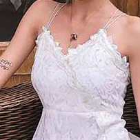 2019 Новое поступление летнее женское кружевное платье с открытой спиной на