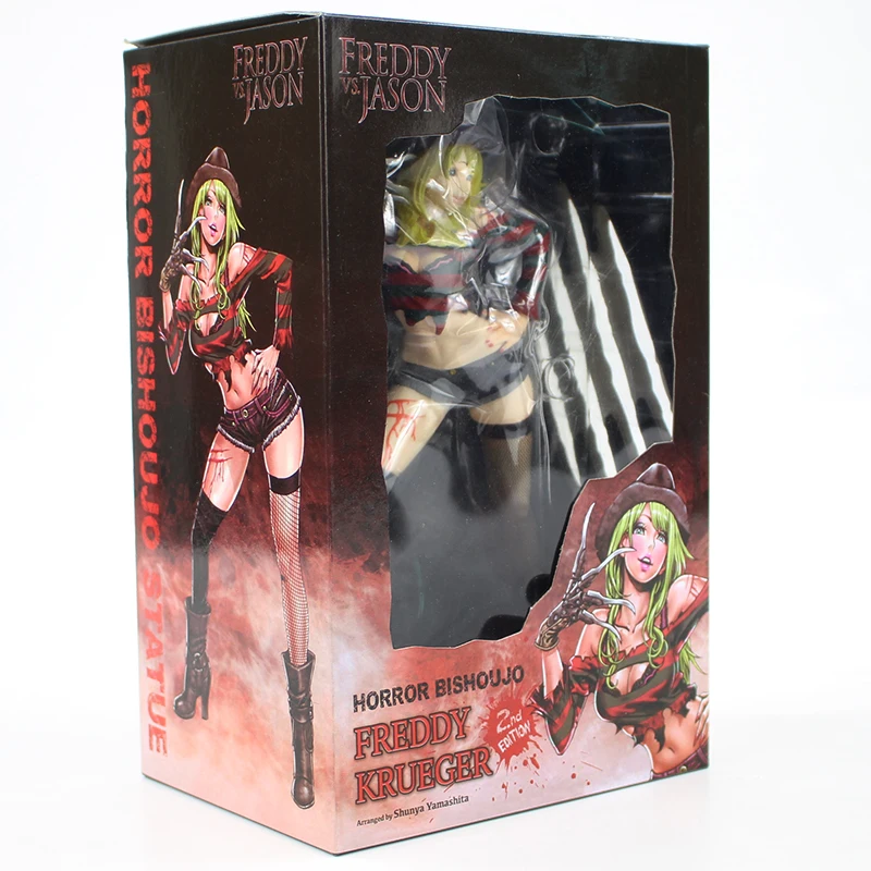 Freddy VS Jason Figures Voorhees Pamela "Кошмар на улице Вязов" Фредди Крюгер пятница 13th Horror bishujo модель игрушки куклы