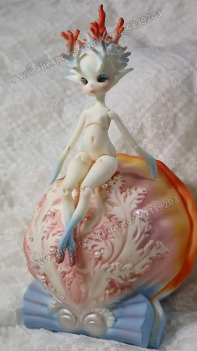 1/8 bjd кукла из кораллов или ракушек ограниченная серия коллекция