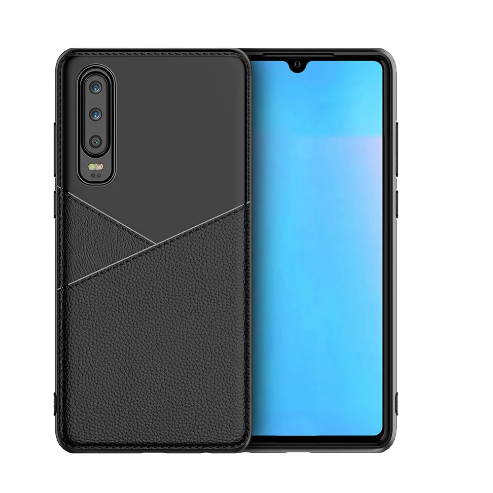 2019 новый деловой кожаный чехол из термополиуретана для Huawei P Smart P20 P30 Mate 20 Lite