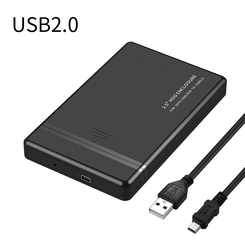 Новый Портативный 2 5 дюймовый корпус для внешнего жесткого диска USB 5/2 0/3 0 Type