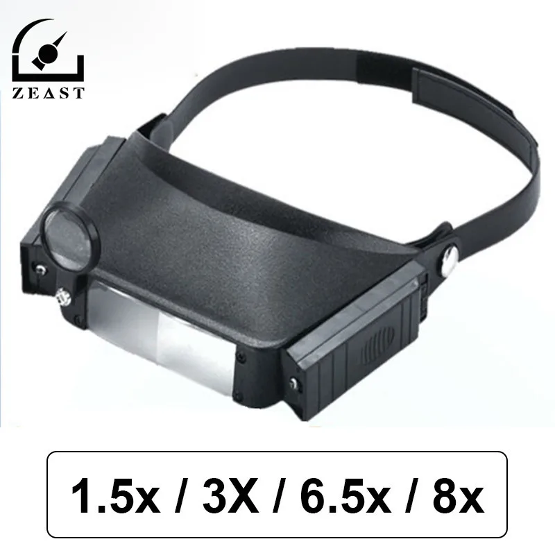 Увеличительное стекло на шлем MG81007 1.8X 2.3X 3.7X 4.8X увеличительное третья рука с