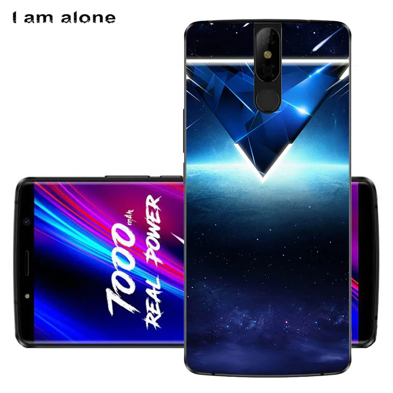 Чехлы для телефонов с надписью I am alone для Leagoo power 5, 5,99 дюйма, мягкие чехлы из ТПУ для мобильных телефонов с мультяшным принтом для Leagoo power, 5 сумок - Цвет: TPU H6