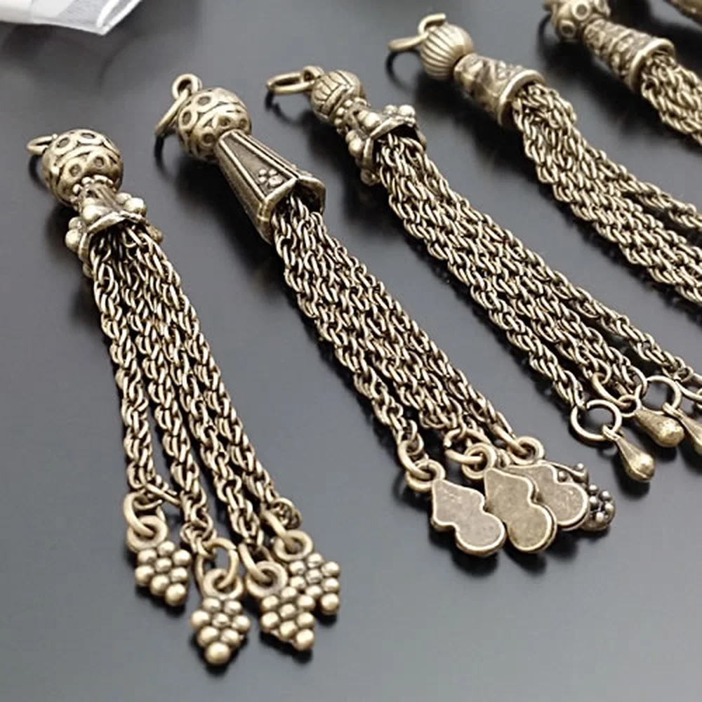 5 или 6 шт. подвески из металлического сплава в античном стиле длина 65 75 мм|charm pendant