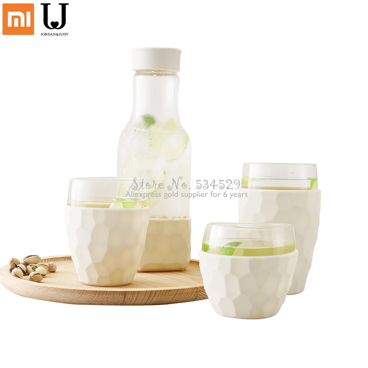 Умный дом xiaomi модная питьевая вода для бутылки с высоким боровым стеклом бытовой