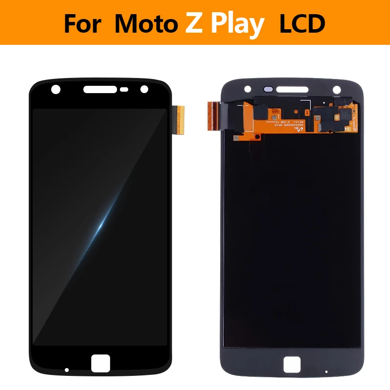 Супер AMOLED для Motorola Moto Z Play XT1635 XT1635-02 ЖК сенсорный экран дигитайзер дисплей Замена для MOTO Z Play дисплей