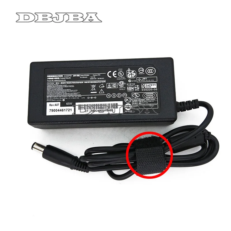 Зарядное устройство для ноутбука HP Pavilion dm4 g7 g6 g4 с кабелем питания 18 5 в а 65