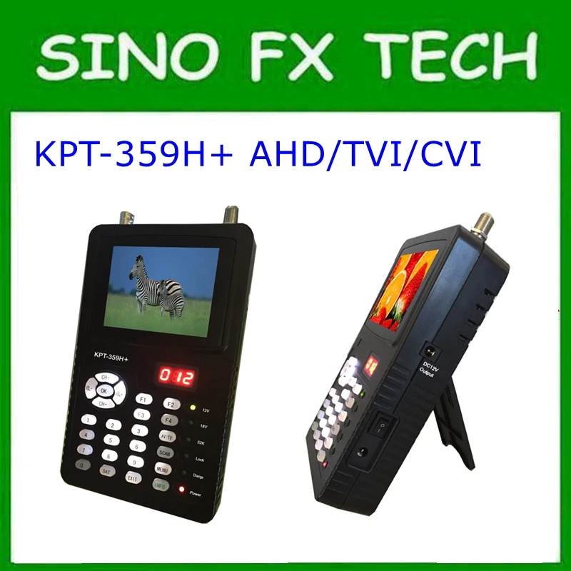 KPT 359H plus 3 5 дюймов ручной мульти HD спутниковый искатель и монитор поддержка AHD/TVI/CVI