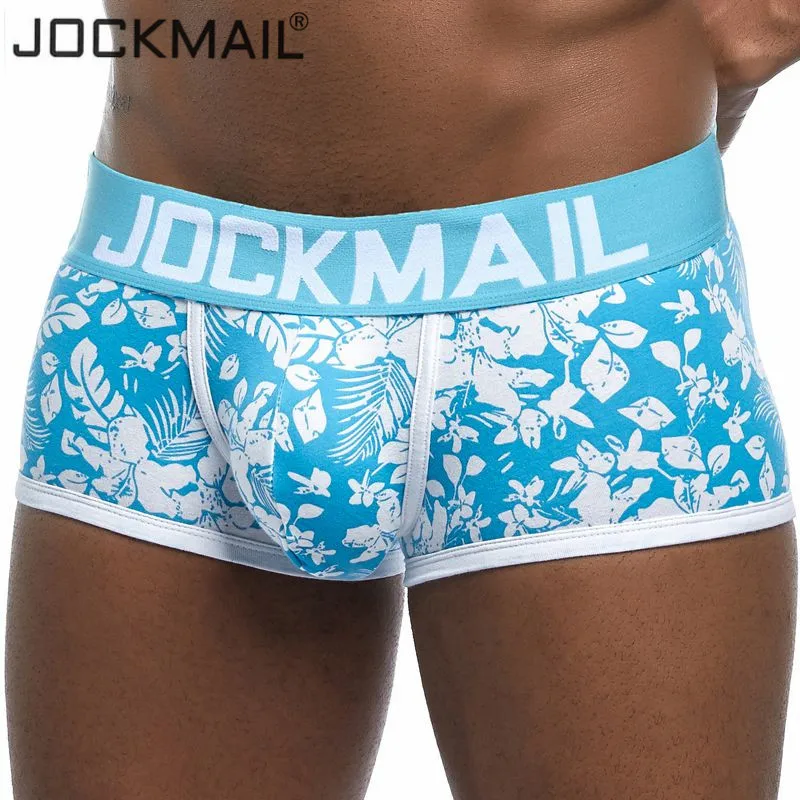 JOCKMAIL, новинка, боксеры, мужское нижнее белье, хлопок, с принтом, сексуальные мужские трусы, боксеры, мужские боксеры, мужские трусы, трусы для геев