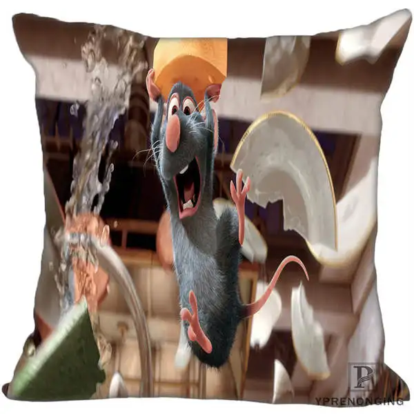Square Pillowcases Изготовленная на заказ декоративная наволочка raatouille аудио квадратная Наволочка на молнии 35X35,40x40,45x45 см(одна сторона) 80527-21-05 - Цвет: Square Pillowcases