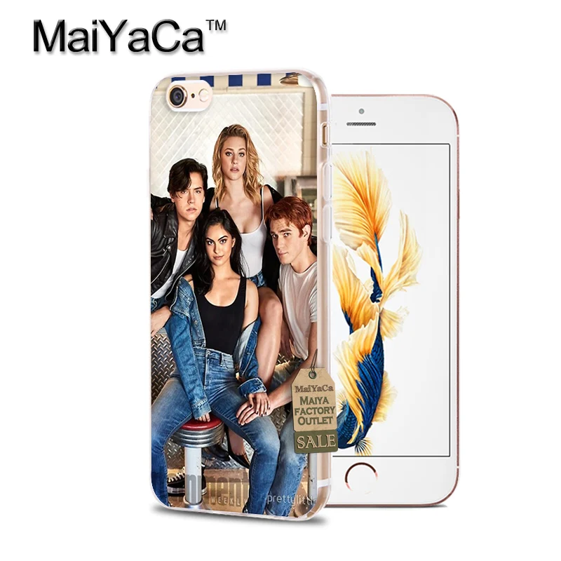 20 Прозрачный Мягкий ТПУ чехол для телефона MaiYaCa tv riversale Jughead Jones для iPhone 8 7 6 6S Plus XS XR 5S SE 5C Чехол - Цвет: 20