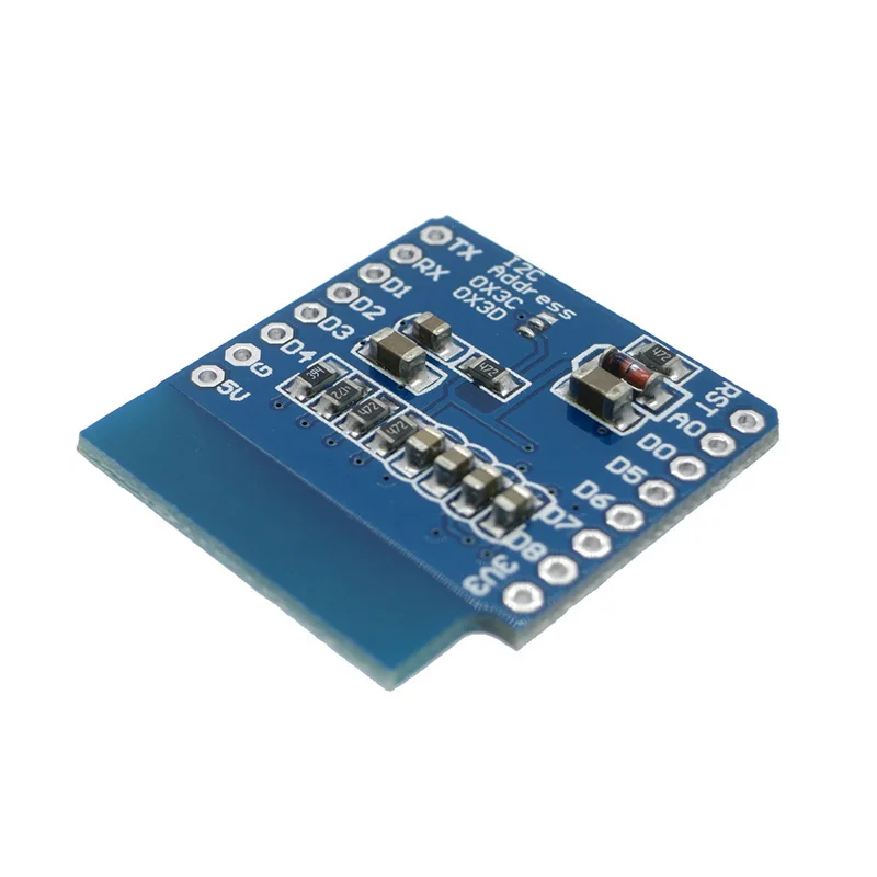 0 66 &quotдюймовый 64X48 IIC I2C OLED LED ЖК дисплей экран для Arduino совместимый D1 Мини |