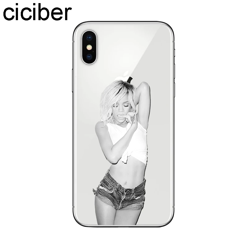 ciciber Beyonce Rihanna Coque For Apple iPhone 7 Case 8 6S Plus X XR XS Max Phone for iphone 11 Pro 5 5S Soft TPU Cover |