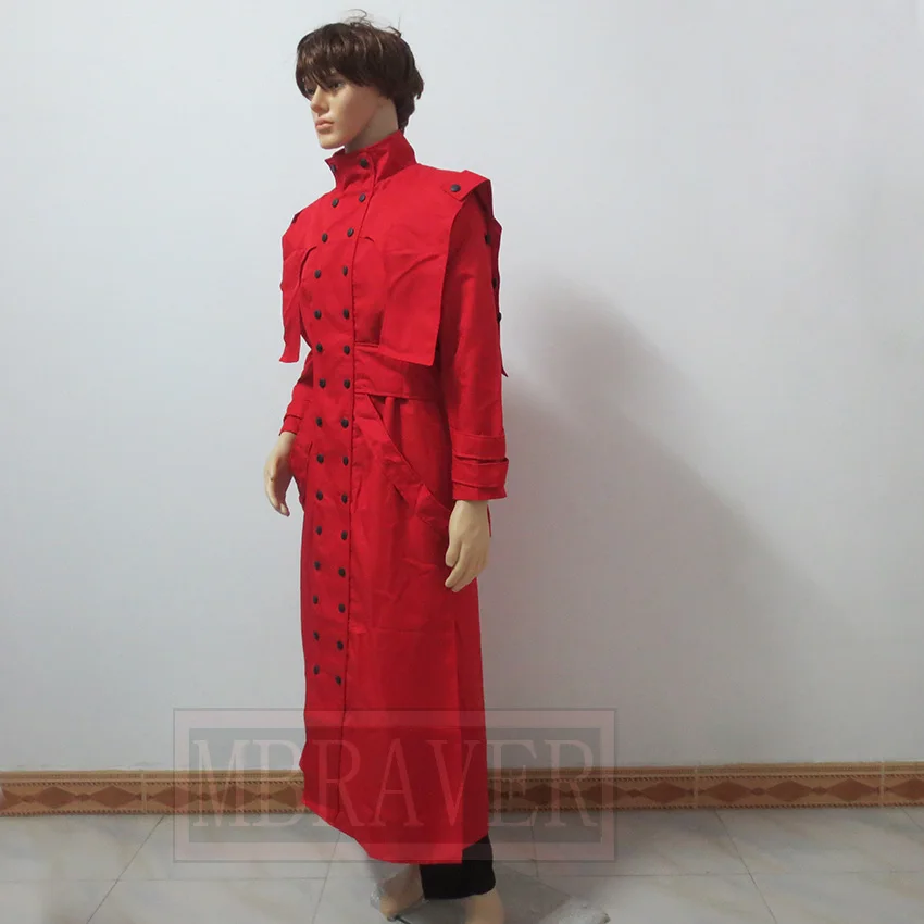 Новое поступление костюм для косплея Trigun Vash с тычинками | Тематическая одежда и