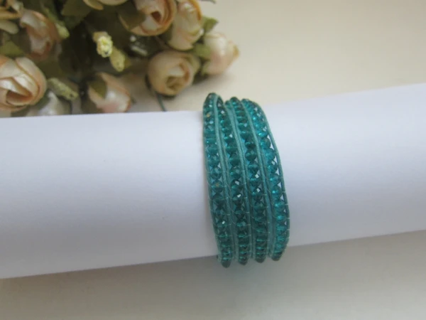 Браслеты из нержавеющей стали с ограниченными по времени стразами 4 мм