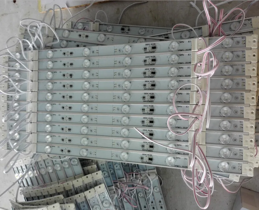 7 2 w 720 лм DC24V светодиодный свет бар для вывеска коробка и витринный шкаф с NICHIA LED