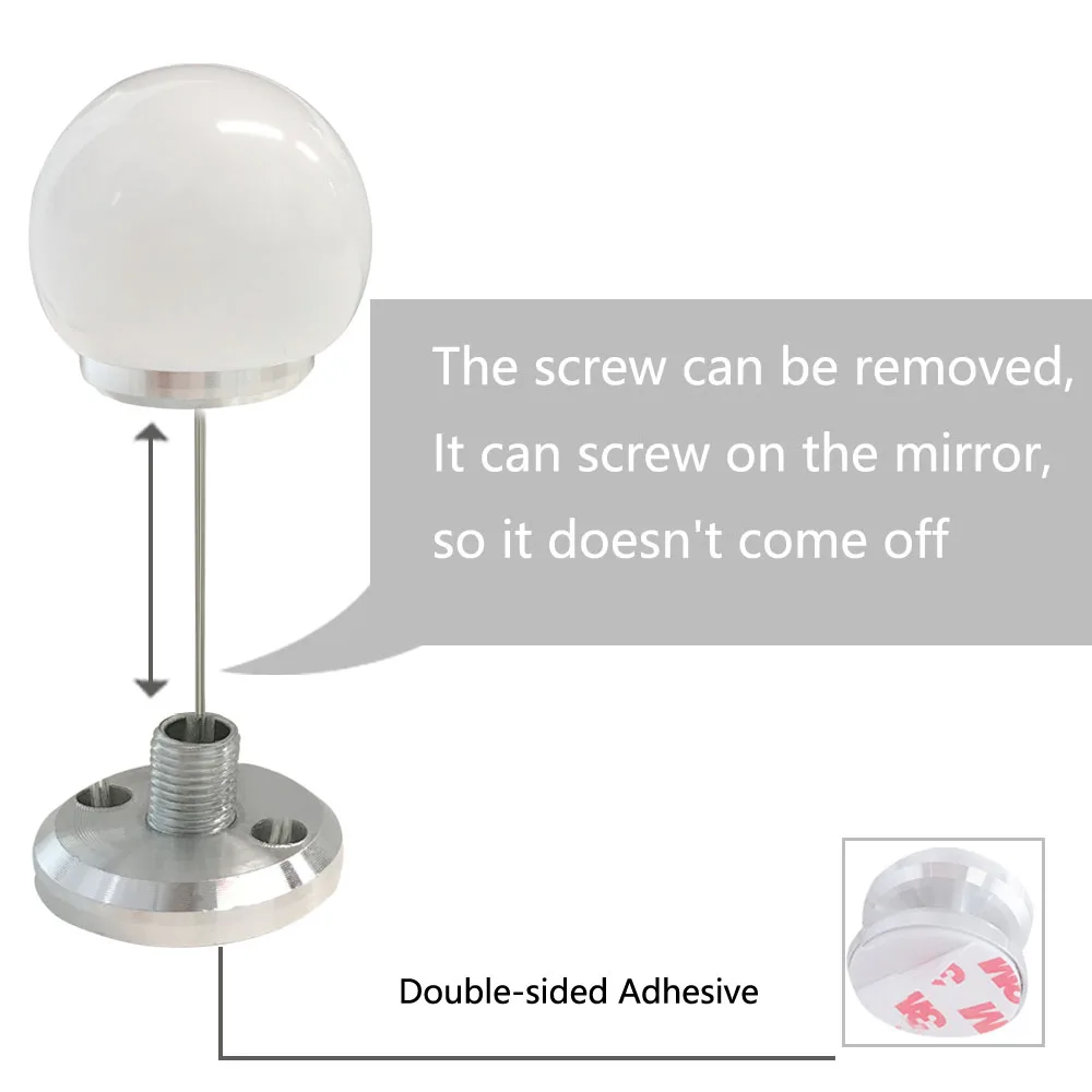 Светодиодный макияж зеркало светильник лампы ЕС Голливуд косметическое для