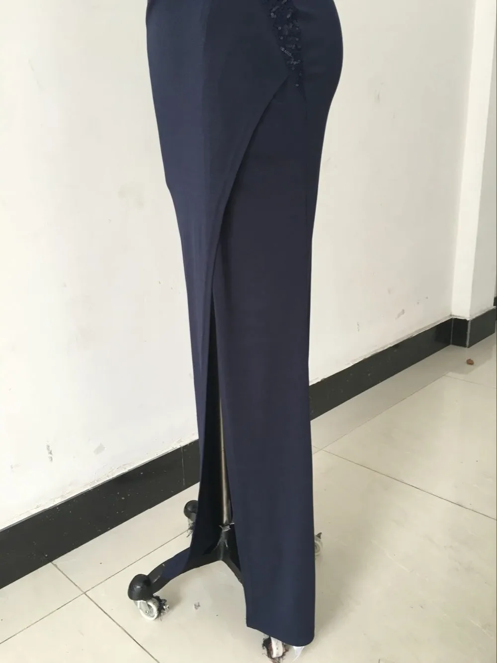Размера плюс XS-XXXL Мода новые пикантные Клубные платья синее платье с пайетками, высокое качество длинное платье элегантный Вечеринка женские платья
