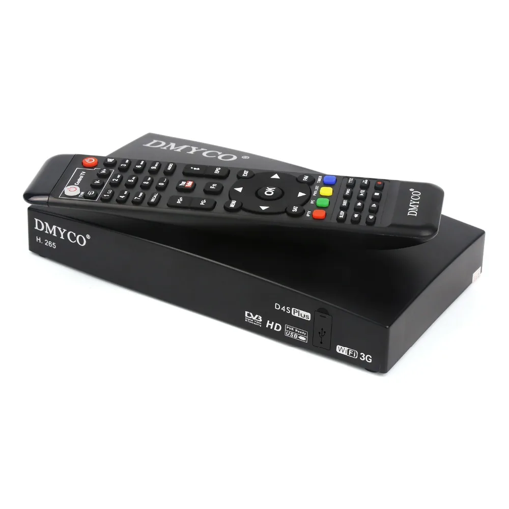 1 год Испания Европа каналы hd спутниковый ресивер D4S плюс DVB-S2 ТВ-тюнер 1080P H.265 декодер wifi бисски Youtube+ USB wifi